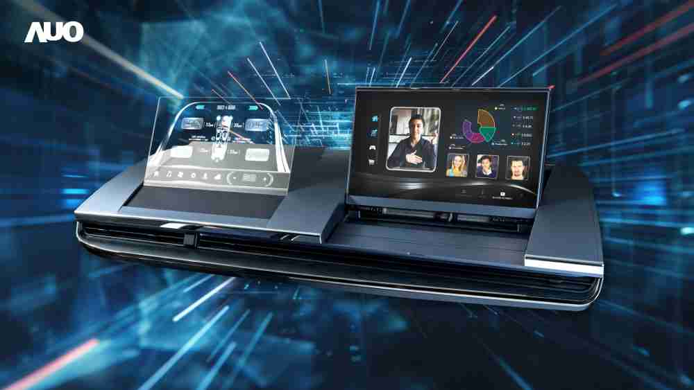 OBPayMicro LED Display HMI解决方案打造透明Micro LED前座仪表，，呈现信息并保留驾驶视野开阔；亦为副驾驶座乘客打造收放自如的Micro LED屏幕，，在不影响显示质量的前提于显示区内建镜头，，，让用户能与视讯对象直接眼神接触，，提供绝佳的双向沟通体验